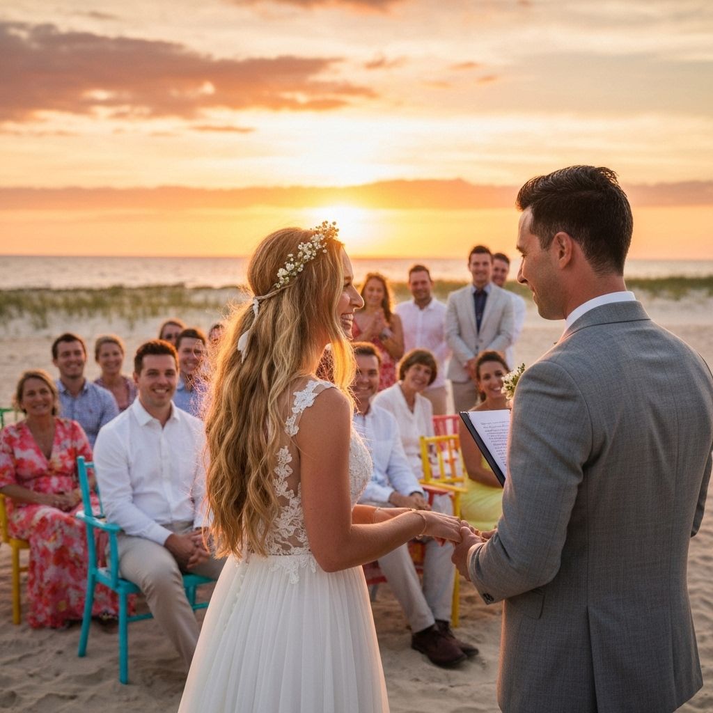 Shaw x Linda beach wedding