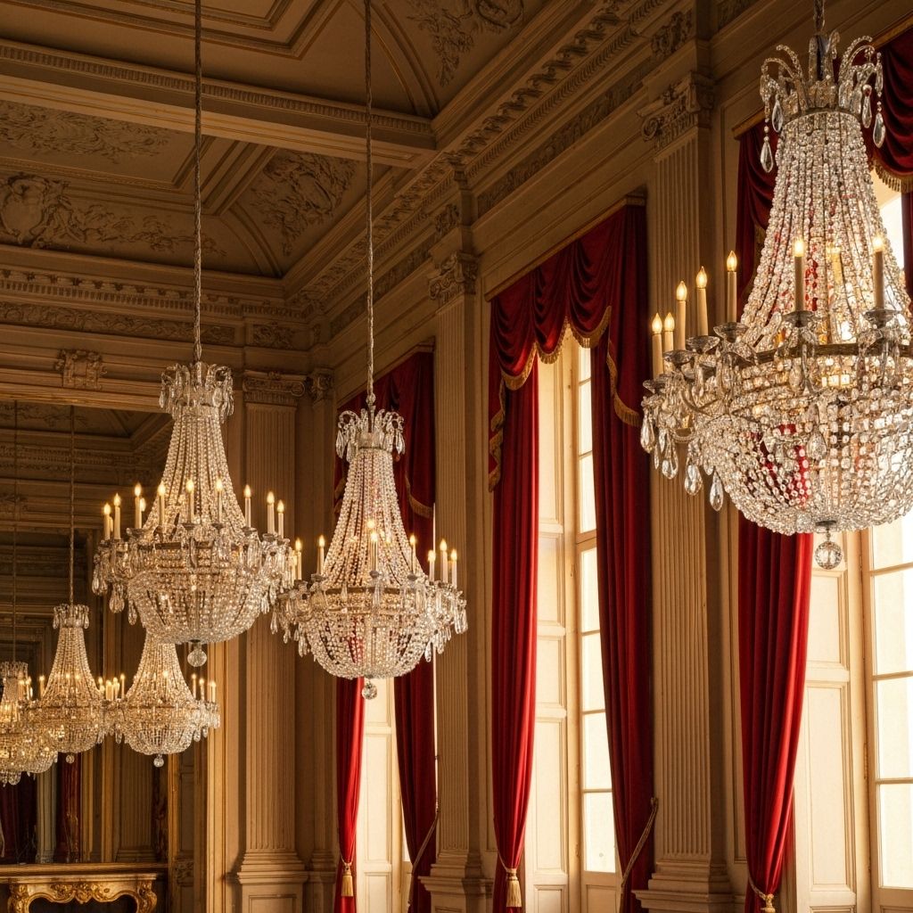 Elegant palace interior